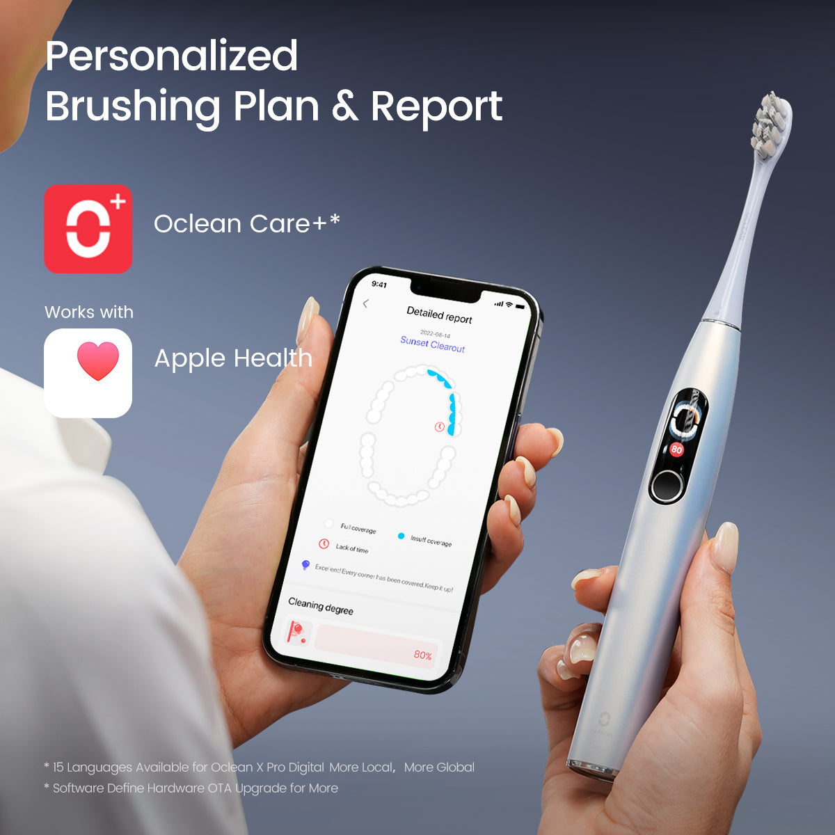 Oclean X Pro Digital Premium Bundle Toothbrushes   Oclean Official